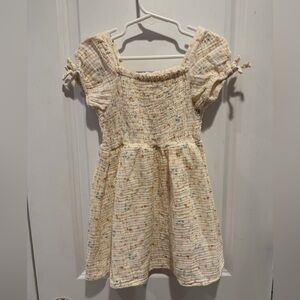 Modern Moments Floral Cream Girls Dress. Size 4T